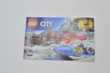 Preview: LEGO Set 60176 Town City Flucht mit BA Wild River Escape with instruction