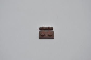 Preview: LEGO 4 x Platte m. Griff rotbraun Reddish Brown Plate Mod. 1x2 Bar Handle 2540 