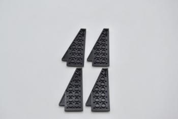 Preview: LEGO 4 x FlÃ¼gelplatte schwarz Black Wedge Plate 8x4 Wing Right 3934