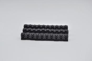 Preview: LEGO 30 x Konverter schwarz Black Brick Modified 1x1 with Headlight 4070