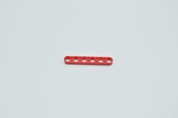 Preview: LEGO Technik Liftarm flach rot Red Technic Liftarm Thin 1x6 32063 4118833