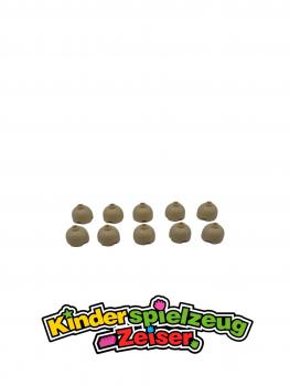 Preview: LEGO 10 x Rundstein Kuppel beige Tan Brick Round 2x2 Dome Top Hollow Stud 553c