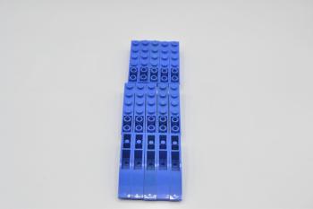 Preview: LEGO 15 x Dachstein invers blau Blue Slope Curved 6x1 Inverted 42023 4160407