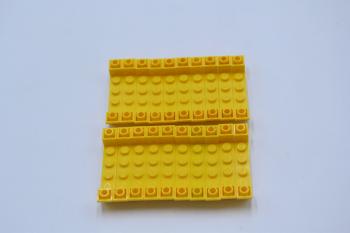 Preview: LEGO 20 x SchrÃ¤gstein gelb Yellow Slope 6x1 Double with 1x4 Cutout 52501