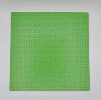 Preview: LEGO Basisplatte Bauplatte 32x32 Noppen Bright Green Baseplate 32x32 3811