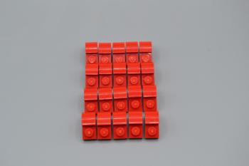 Preview: LEGO 20 x Bogensteine 2x1x1 rot red bow brick 6091 609121