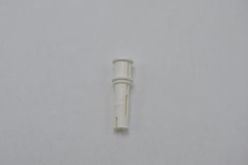 Preview: LEGO Verbinder lang weiÃŸ White Technic Pin 3L Friction Ridges Lengthwise 32054