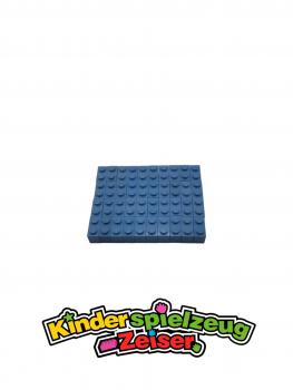 Preview: LEGO 40 x Basisstein Baustein mittelblau Medium Blue Basic Brick 1x2 3004