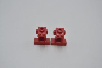 Preview: LEGO 2 x Lenkstand Bedienfeld rot Red Minifigure Utensil Control Panel 2342