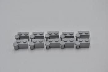 Preview: LEGO 10 x Scharnier neuhell grau Light Bluish Gray Hinge Brick 1x4 Top 3830