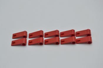 Preview: LEGO 10 x TÃ¼r Eisenbahn rechts rot Red Door 1x3x1 Right 3821