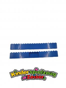 Preview: LEGO 20 x Paneele Wand Schild blau Blue Panel 1x2x2 Side Supports 87552