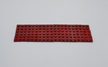 Preview: LEGO 30 x Basisplatte dunkelrot Dark Red Basic Plate 2x2 3022 4585479