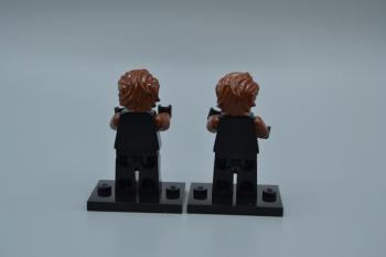 Preview: LEGO 2 x Figur Minifigur Star Wars Anakin Skywalker schwarz Weste sw618
