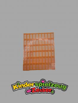 Preview: LEGO 60 x Gitterfliese Orange Tile Modified 1x2 Grille Bottom Groove 2412b