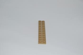 Preview: LEGO 1 x Basisplatte dunkel beige Dark Tan Basic Plate 2x12 2445 4268715