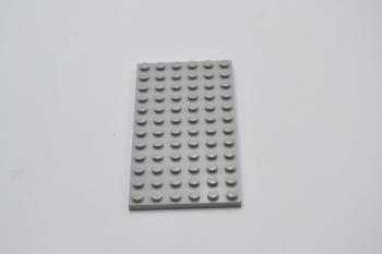 Mobile Preview: LEGO Basisplatte Grundplatte althell grau Light Gray Basic Plate 6x12 3028