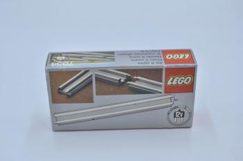 Preview: LEGO Set 7854 8 StÃ¼ck Gerade Schiene grau 8 Straight Electric Rails Gray 12v 