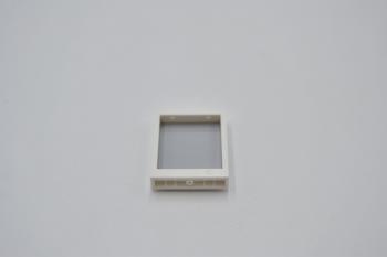Preview: LEGO Rahmen weiÃŸ mit Klappe White Door Frame 1x4x4 Lift with Door 6154c03