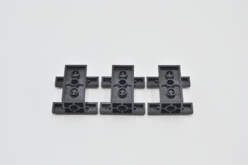 Preview: LEGO 3 x Technic Getriebekasten schwarz black gearbox 4x4x1 2/3 6585 4500902