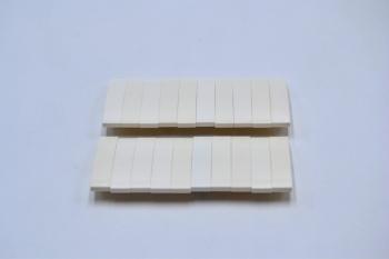 Preview: LEGO 20 x Bogenstein weiÃŸ White Slope Curved 4x1 61678 4518992