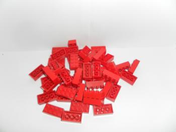 Preview: LEGO 50 x Basisstein 2x4 rot red basic brick 3001 300121