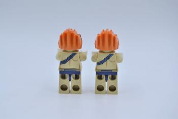 Preview: LEGO 2 x Figur Minifigur Legends of Chima Leonidas loc017 aus Set 70102 70006