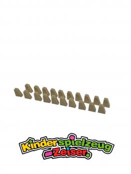 Preview: LEGO 20 x Dachstein SchrÃ¤gstein beige Tan Slope 65 2x1x2 60481