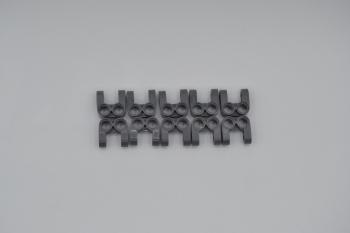 Preview: LEGO 10 x Technic Verbinder neues dunkelgrau Dark Bluish Gray Connector 41678