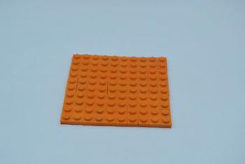 Preview: LEGO 50 x Basisplatte 1x2 orange orange basic plate 3023 4177932