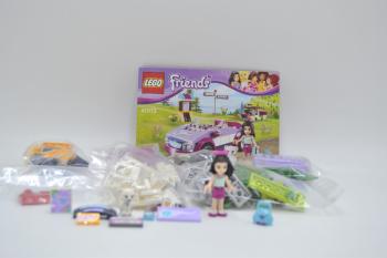 Preview: LEGO Set 41013 Friends Sportwagen mit BA Emma's Sports Car with instruction