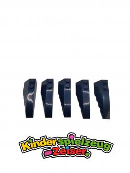 Preview: LEGO 5 x Keilstein schrÃ¤g rechts dunkelblau Dark Blue Wedge 6x2 Right 41747