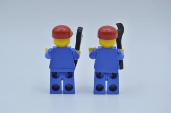Preview: LEGO 2 x Figur Minifigur Octan oct049 Town City aus Set 7324