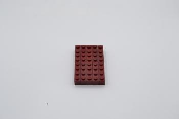 Preview: LEGO 10 x Basisstein dunkelrot Dark Red Basic Brick 1x4 3010 4167302