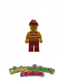 Preview: LEGO Figur Minifigur Minifigures Piraten rot Pirates I Pirate Red pi046 
