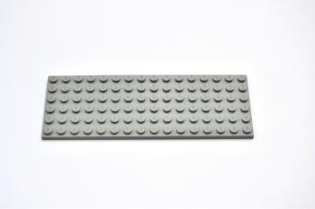 Preview: LEGO Basisplatte althell grau Light Gray Basic Plate 6x16 3027 4160991