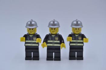 Preview: LEGO 3 x Figur Minifigur mit Streifen twn175 aus Set 10661 