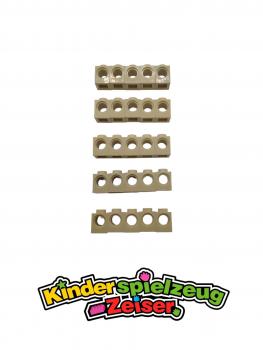 Preview: LEGO 25 x Technik Lochstein beige Tan Technic Brick 1x1 with Hole 6541