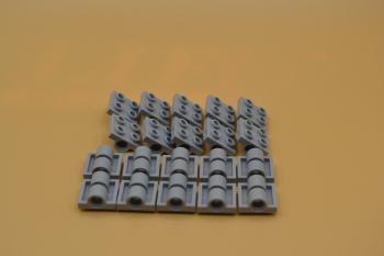 Preview: LEGO 20 x Platte 2 LÃ¶cher neuhell grau Light Bluish Gray Plate 2x2 Holes 2817 