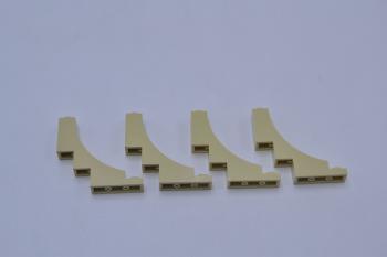 Preview: LEGO 4 x Bogenstein negativ beige Tan Arch 1x5x4 Inverted 30099