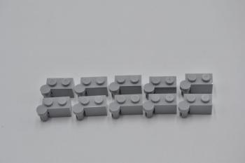 Preview: LEGO 10 x Scharnier neuhell grau Light Bluish Gray Hinge Brick 1x4 Top 3830