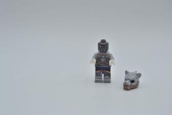 Preview: LEGO Figur Minifigur LEGENDS OF CHIMA Saber-Tooth Tiger Warrior 1 loc125