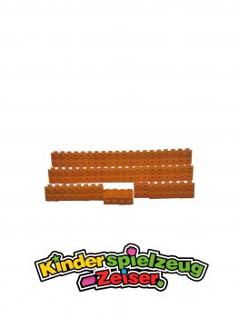 Preview: LEGO 30 x Winkelplatte 90Â° Konverter Orange Bracket 1x2 2x2 44728