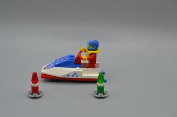 Preview: LEGO Set 6517 System Town Wasser Jet 3 ohne BA Water Jet without instruction