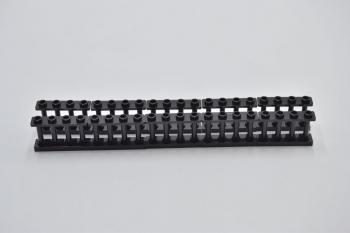 Preview: LEGO 10 x Spindelzaun schwarz Black Fence 1x4x2 Spindled with 4 Studs 15332