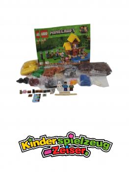 Preview: LEGO Set 21144 Mincraft Bauernhaus mit BA The Farm Cottage with instruction