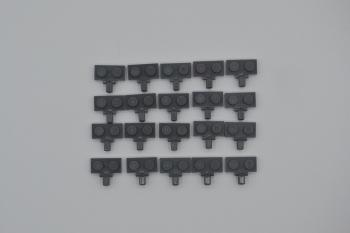 Preview: LEGO 20 x Scharniere neues dunkelgrau Dark Bluish Gray Hinge 1x2 Locking 44567