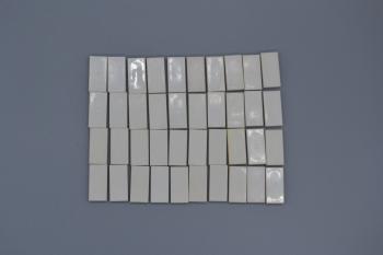 Preview: LEGO 40 x Kachel Fliese weiÃŸ White Tile 1x2 with Groove 3069b