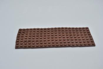 Preview: LEGO 40 x Basisplatte 2x2 rotbraun reddish brown basic plate 3022 4216695