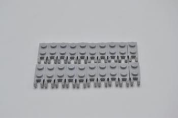 Preview: LEGO 20 x Gelenkscharnier neuhell grau Light Bluish Gray Hinge Plate 1x2 44302